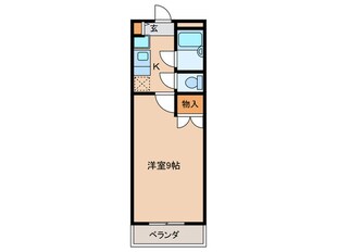 パレス内藤　Ⅱの物件間取画像